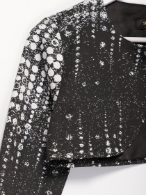 Жакет Sassofono модель A192-SF-101251 Чорний Фото