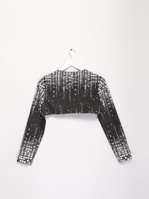 Жакет Sassofono модель A192-SF-101251 Чорний Фото