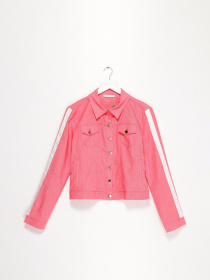 Жакет Sassofono модель A192-SF-105241 Кораловий Фото