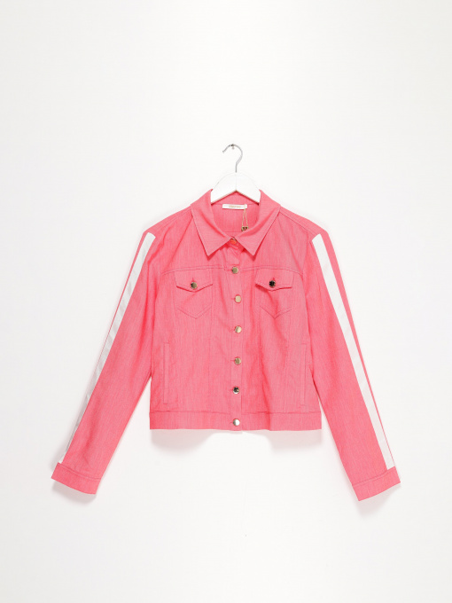 Жакет Sassofono модель A192-SF-105241 Кораловий Фото