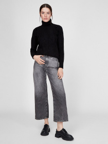 Свитер Sassofono модель A201-SC-27665, Чорний Фото