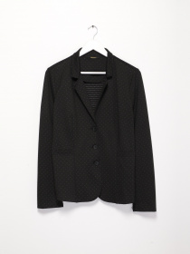 Жакет Sassofono модель A192-SF-210585 Чорний Фото