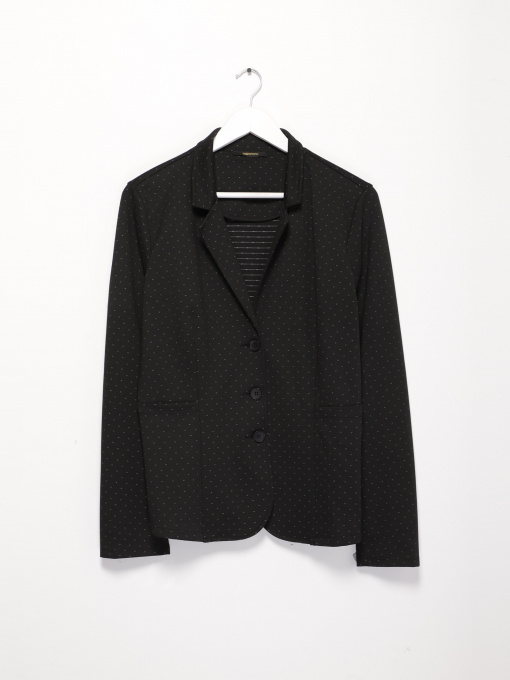 Жакет Sassofono модель A192-SF-210585 Чорний Фото