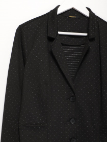 Жакет Sassofono модель A192-SF-210585 Чорний Фото