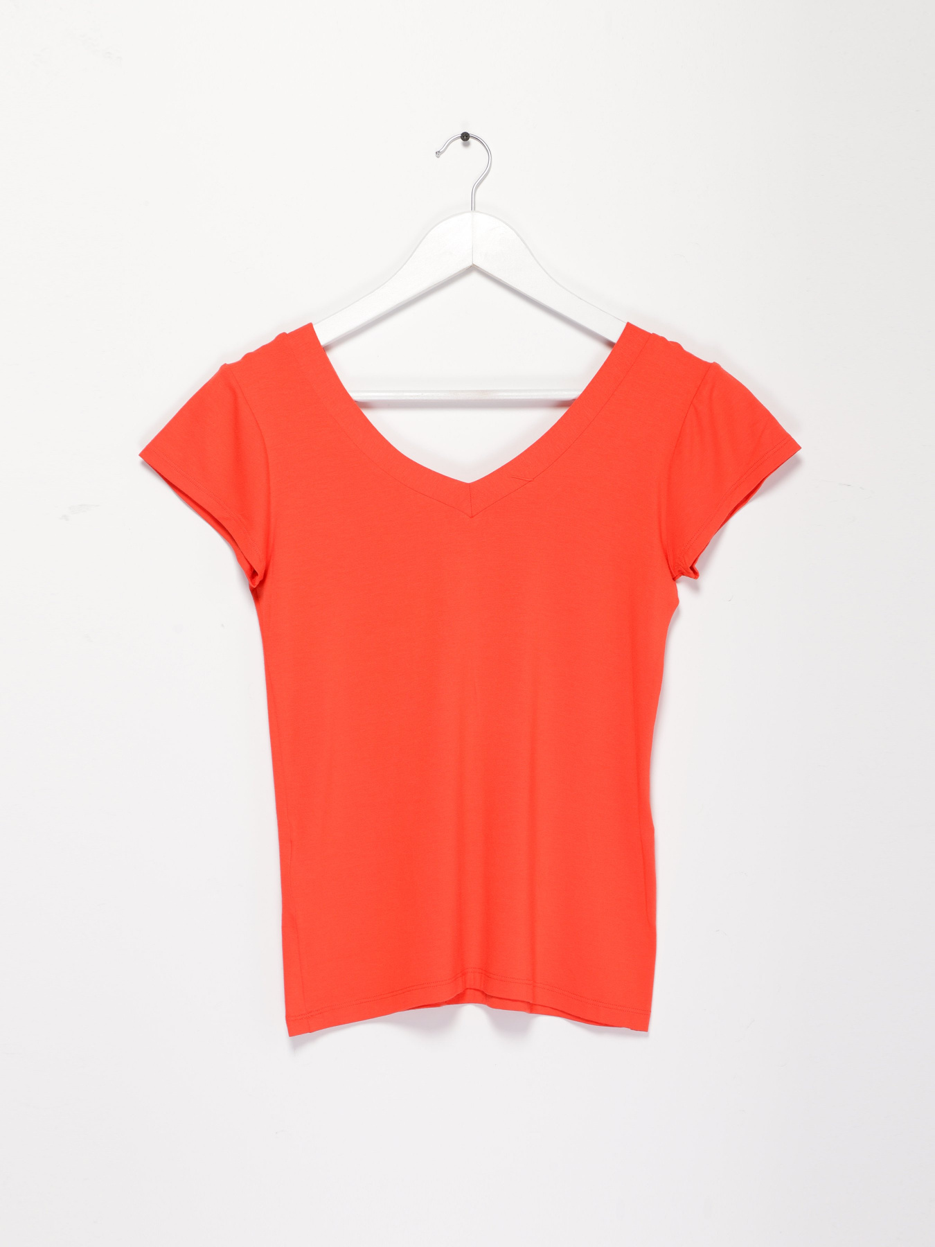 Футболка Sassofono модель A192-SF-300111 КОРАЛОВИЙ Фото