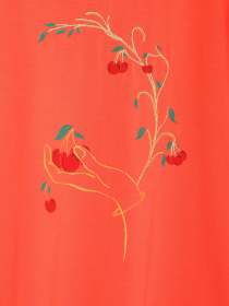 Футболка Sassofono модель A192-SF-300111 КОРАЛОВИЙ Фото