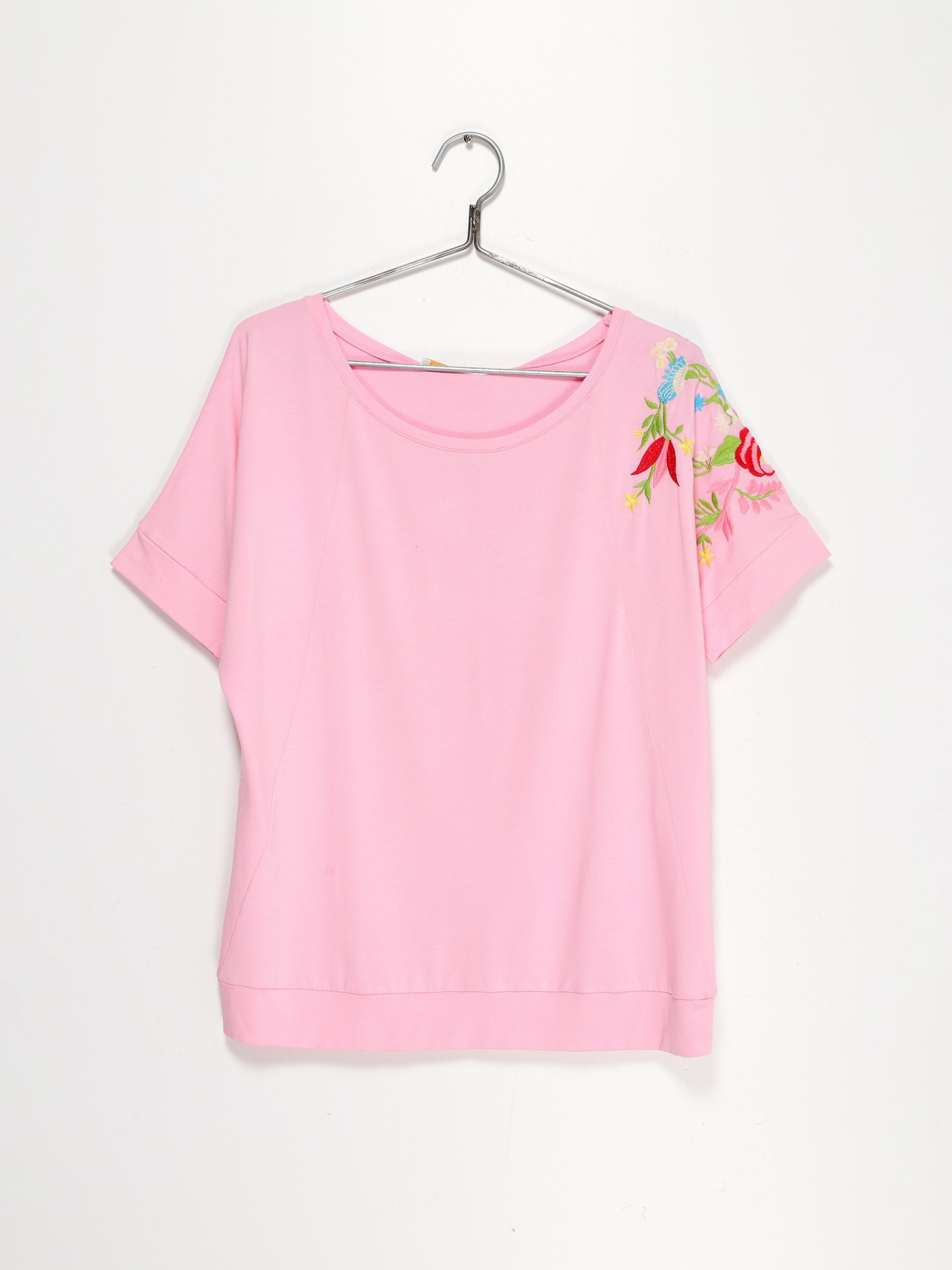 Футболка Sassofono модель A192-SF-300111 РОЖЕВИЙ Фото