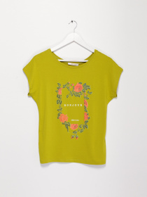 Футболка Sassofono модель A192-SF-302111 ФІСТАШКОВИЙ Фото