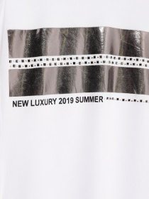 Футболка Sassofono модель A192-SF-305111 БІЛИЙ Фото