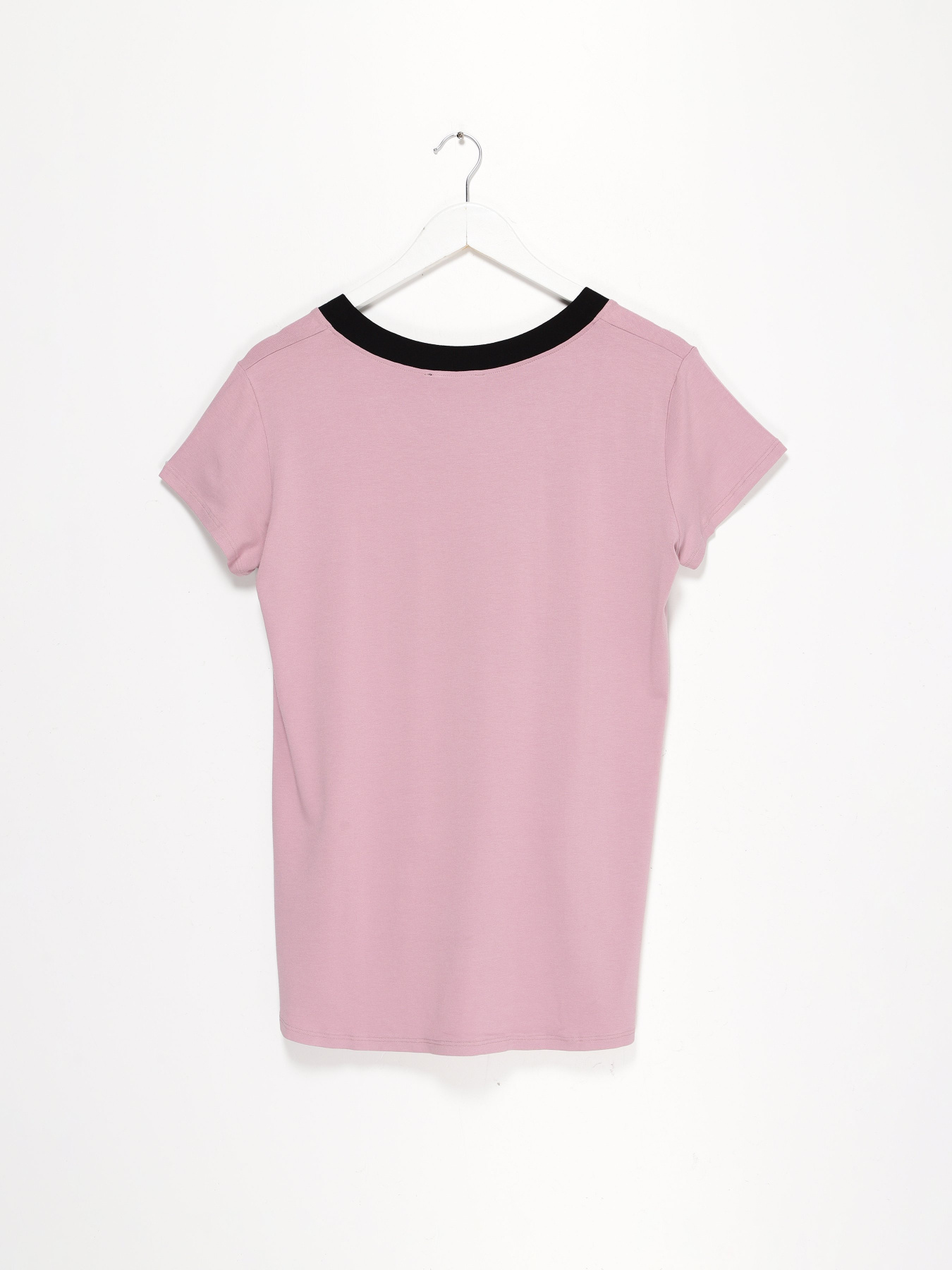 Футболка Sassofono модель A192-SF-306111 ПУДРОВИЙ Фото