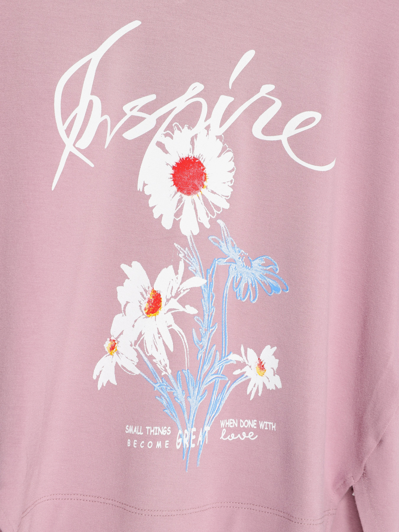 Футболка Sassofono модель A192-SF-306111 ПУДРОВИЙ Фото