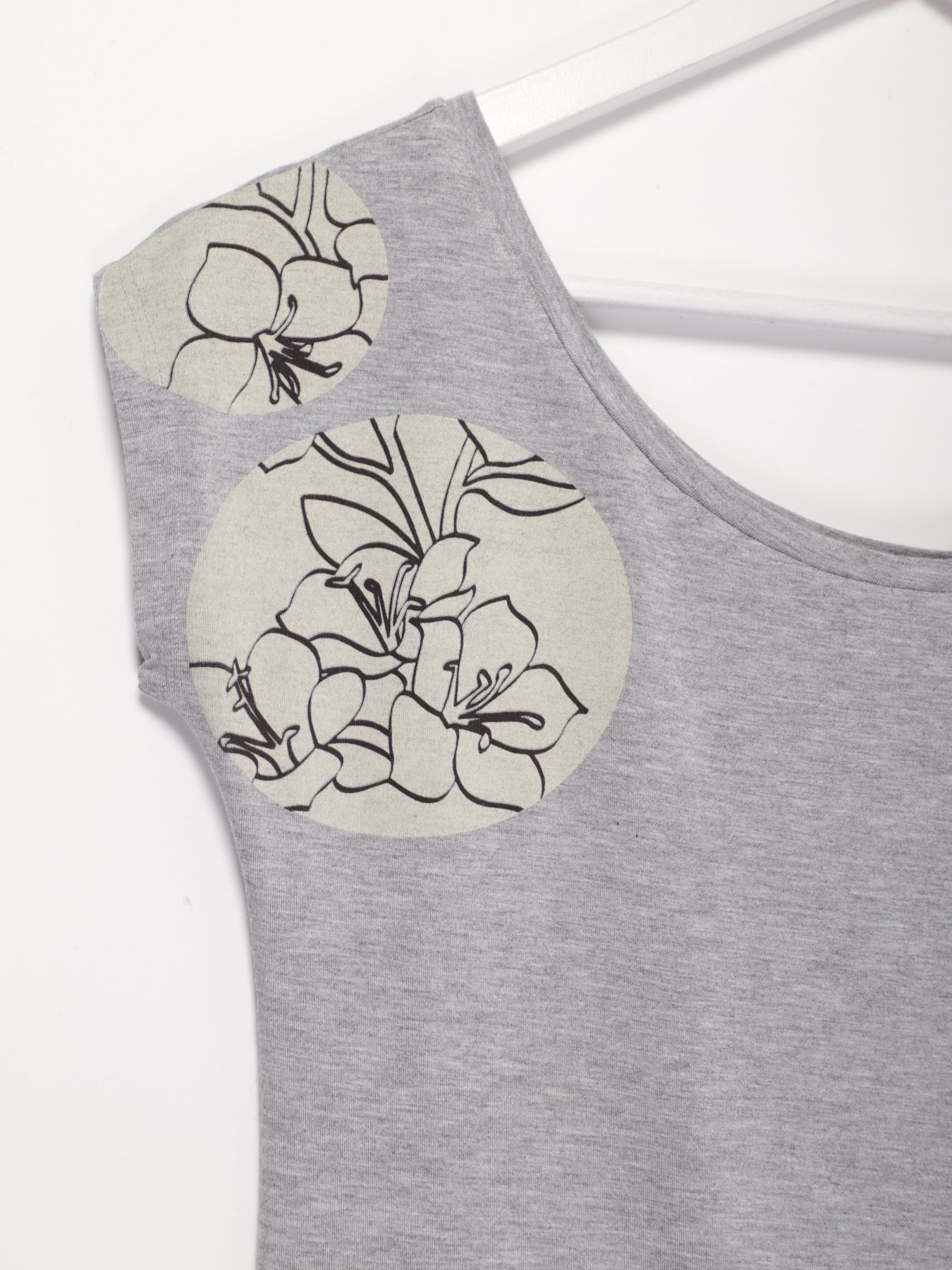 Блуза Sassofono модель A192-SF-307111 СІРИЙ Фото