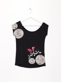 Блуза Sassofono модель A192-SF-307111 ЧОРНИЙ Фото