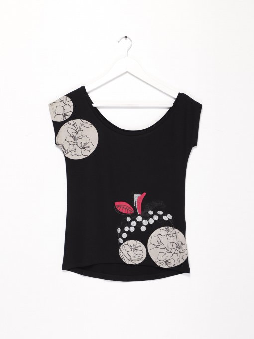 Блуза Sassofono модель A192-SF-307111 ЧОРНИЙ Фото