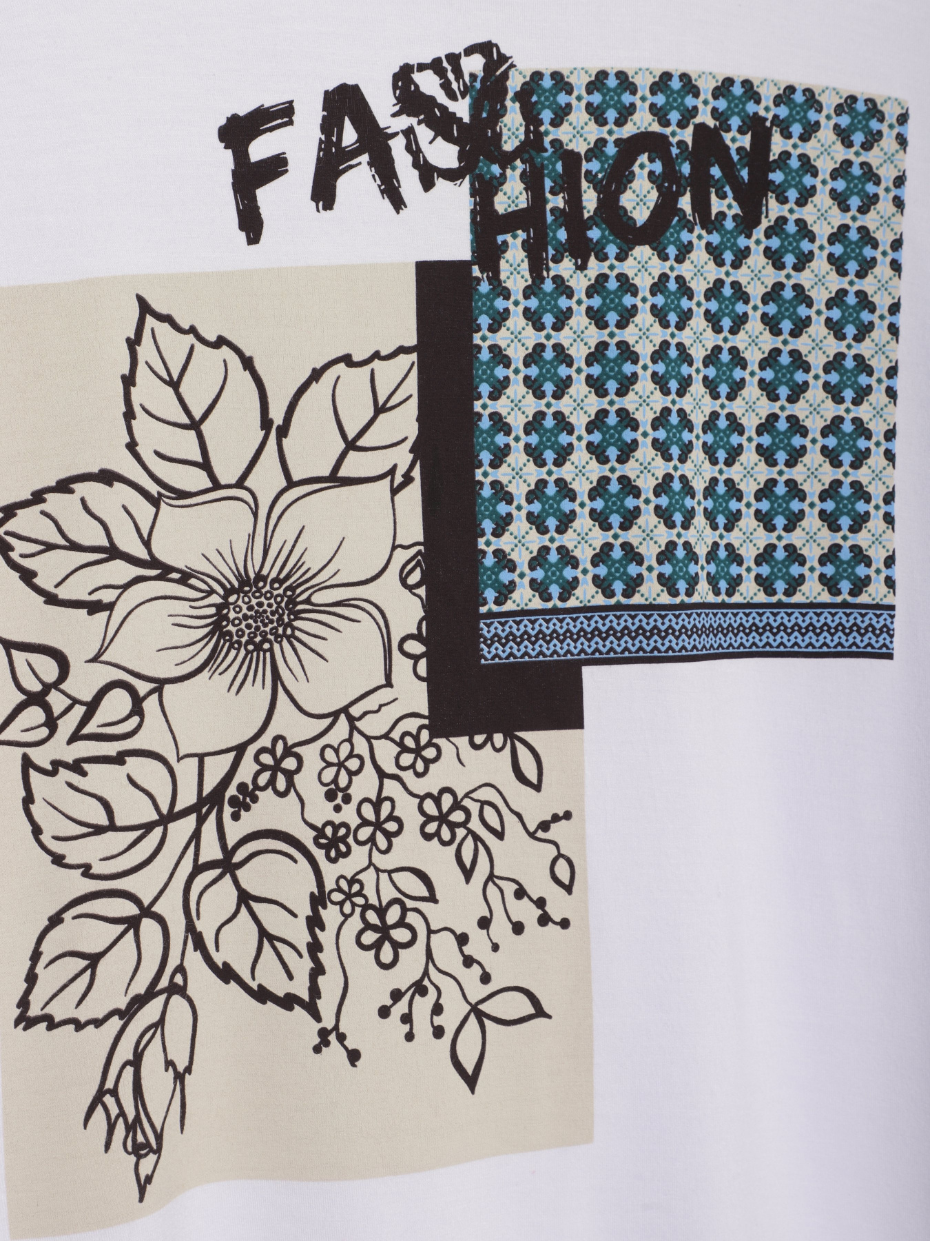 Футболка Sassofono модель A192-SF-308111 БІЛИЙ Фото