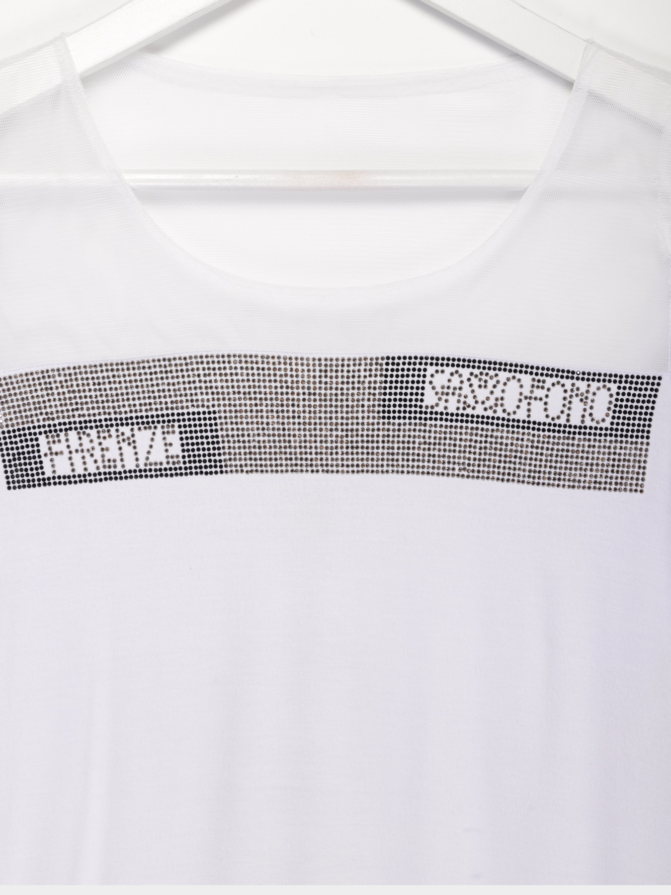 Футболка Sassofono модель A192-SF-310111 БІЛИЙ Фото