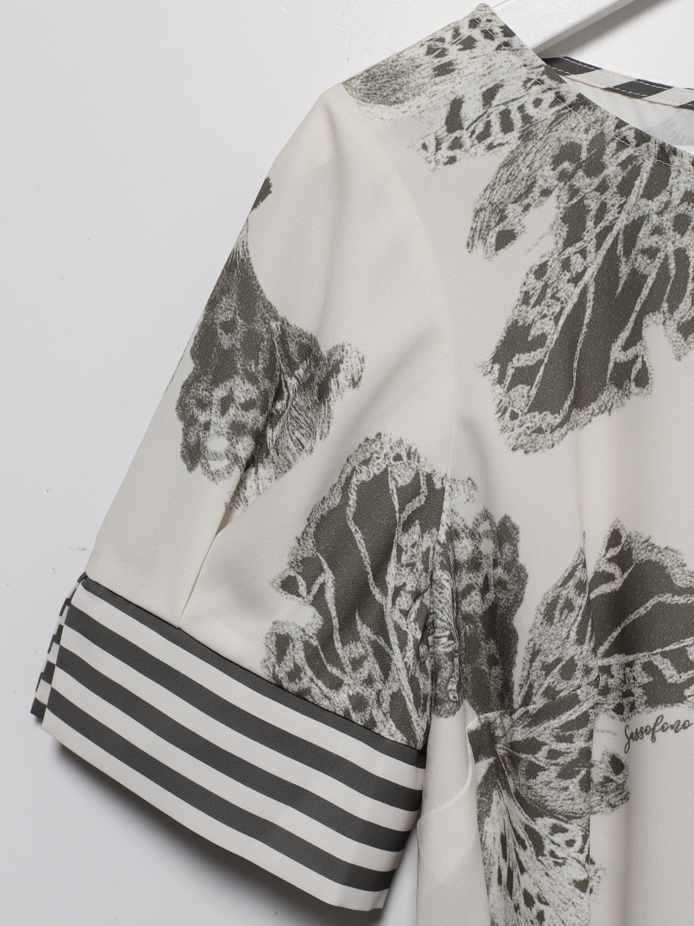 Блуза Sassofono модель A192-SF-402116 Молочний Фото