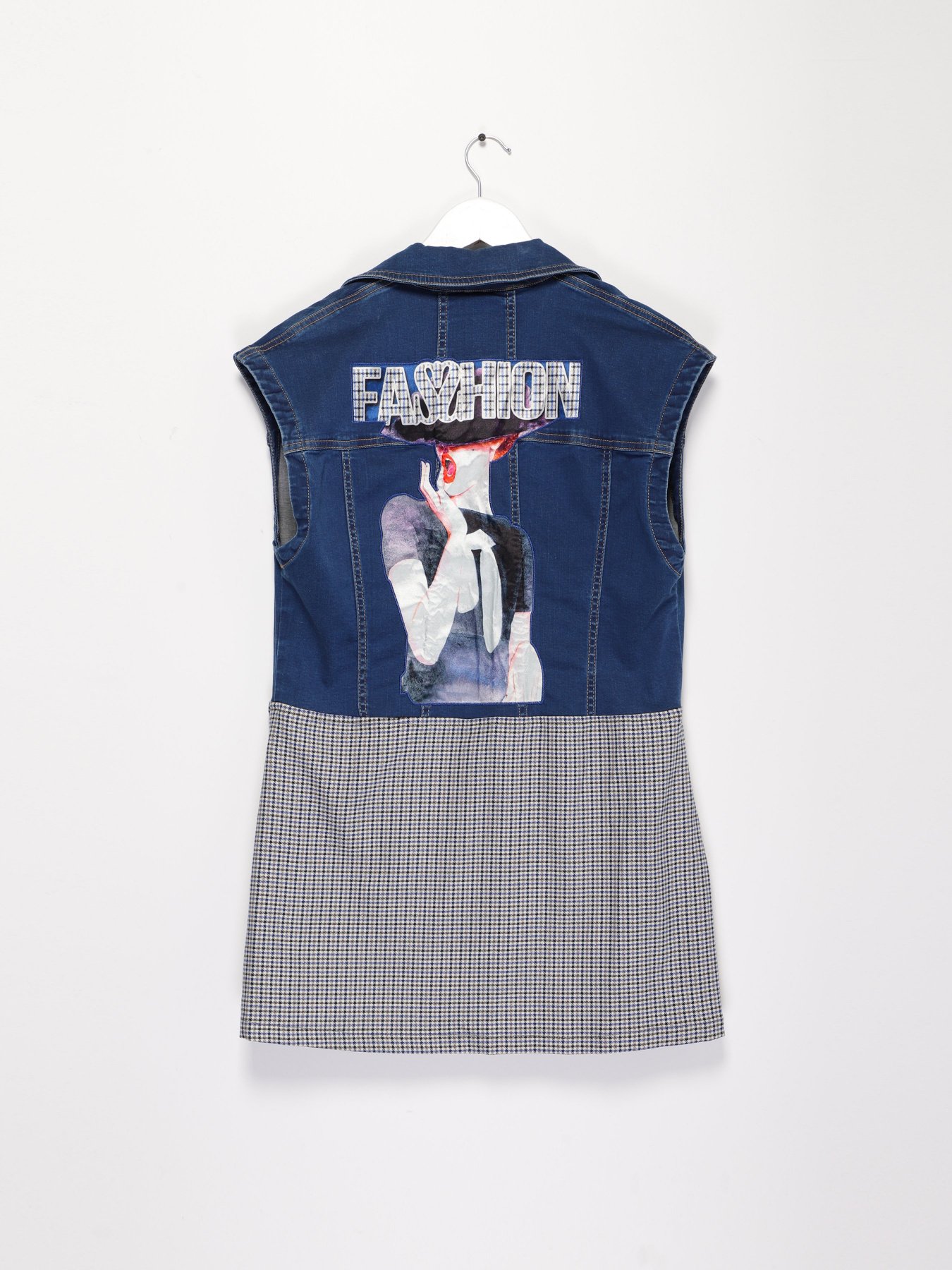 Жилет Sassofono модель A192-SF-405243 БЛАКИТНИЙ Фото