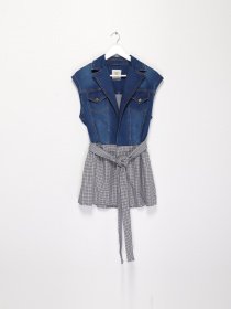 Жилет Sassofono модель A192-SF-405243 БЛАКИТНИЙ Фото