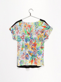 Футболка Sassofono модель A192-SF-451111-1 ЧОРНИЙ Фото