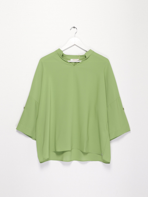 Футболка Sassofono модель A192-SF-493113 Зелений Фото