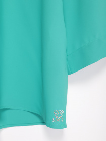 Блуза Sassofono модель A192-SF-493113 Зелений-1 Фото