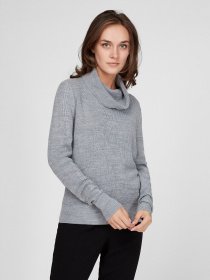 Свитер Sassofono модель A201-SC-27666, Сірий Фото