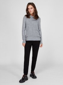 Свитер Sassofono модель A201-SC-27666, Сірий Фото