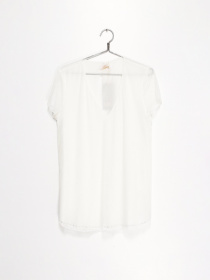 Блуза Sassofono модель A192-SF-606111_короткий МОЛОЧНИЙ Фото
