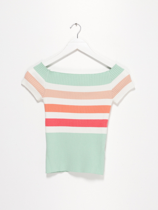 Футболка Sassofono модель A192-SF-726111 Мятний Фото