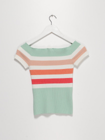 Футболка Sassofono модель A192-SF-726111 Мятний Фото