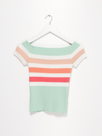 Футболка Sassofono модель A192-SF-726111 Мятний Фото