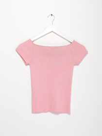 Футболка Sassofono модель A192-SF-727111 Рожевий Фото