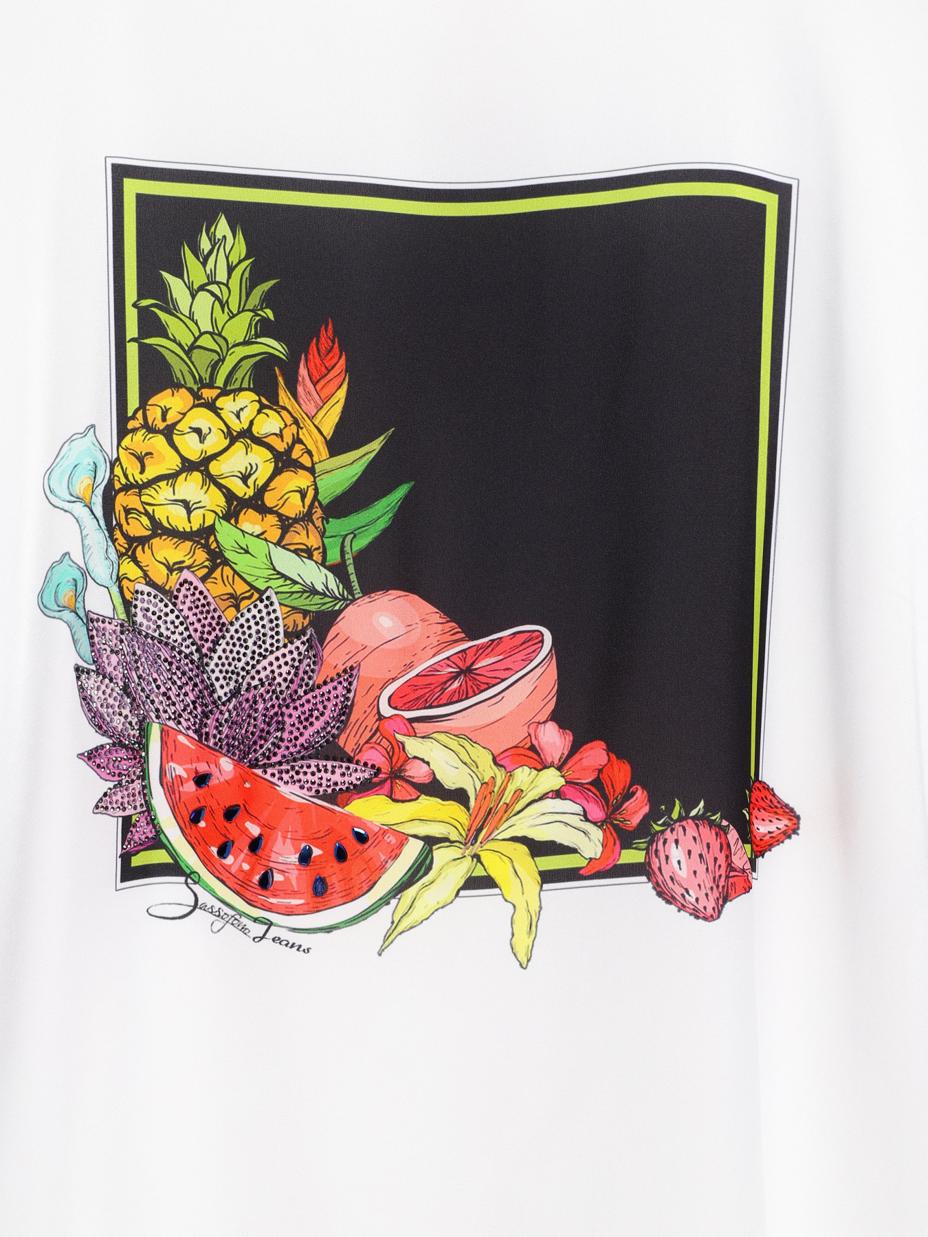 Футболка Sassofono модель A192-SF-752111-7 МОЛОЧНИЙ Фото