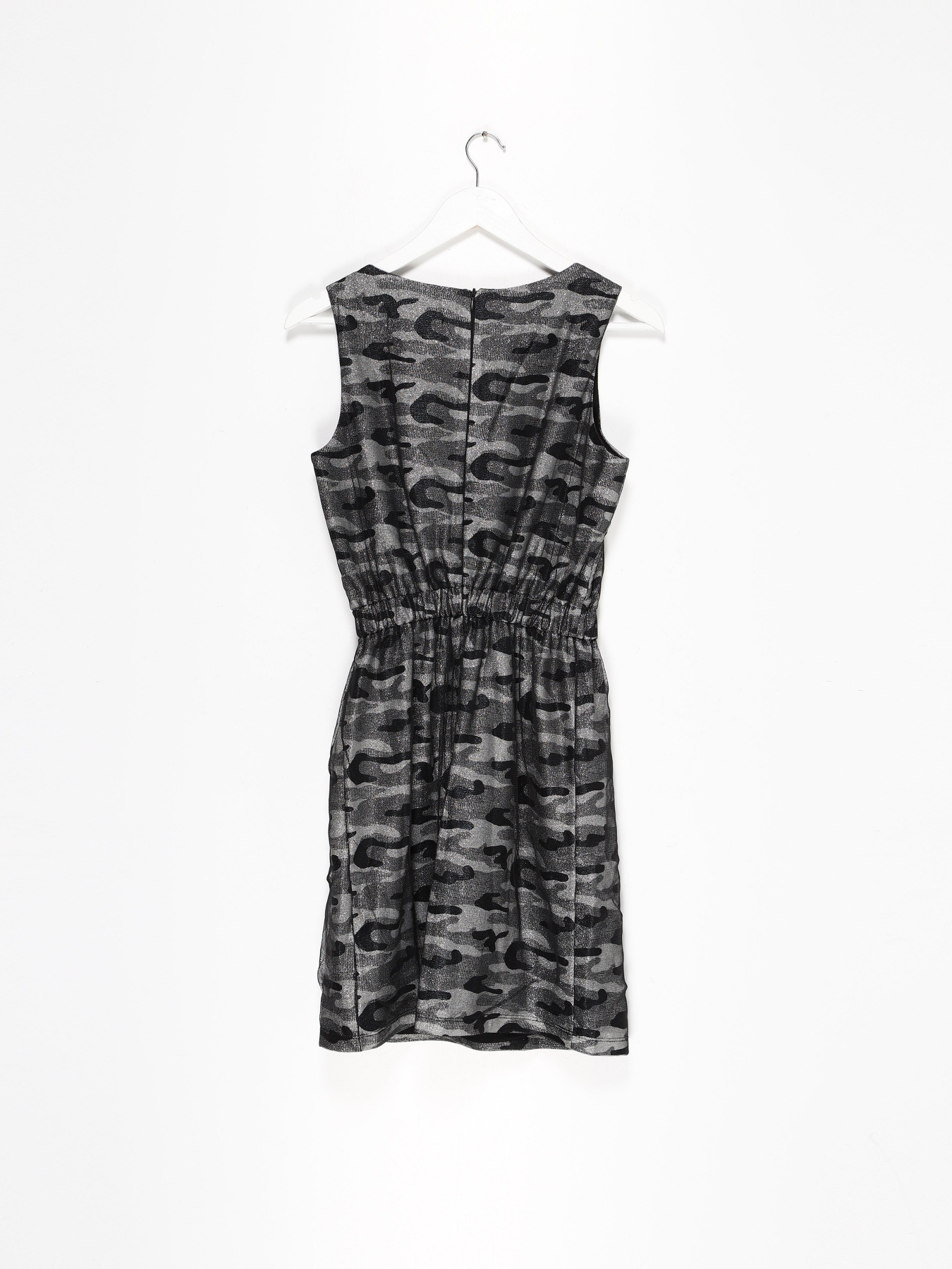 Платье мини Sassofono модель A201-SC-5228 СРІБНИЙ Фото