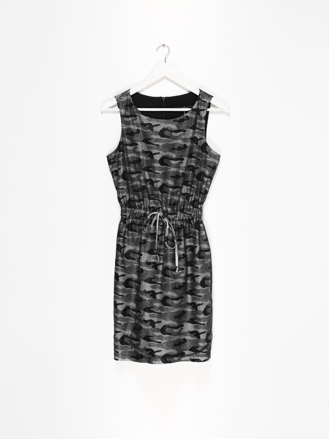 Сукня міні Sassofono модель A201-SC-5228 СРІБНИЙ Фото