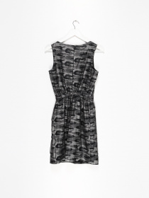 Сукня міні Sassofono модель A201-SC-5228 СРІБНИЙ Фото