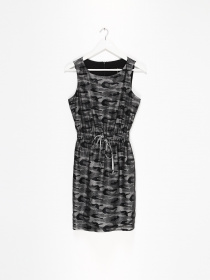 Сукня міні Sassofono модель A201-SC-5228 СРІБНИЙ Фото
