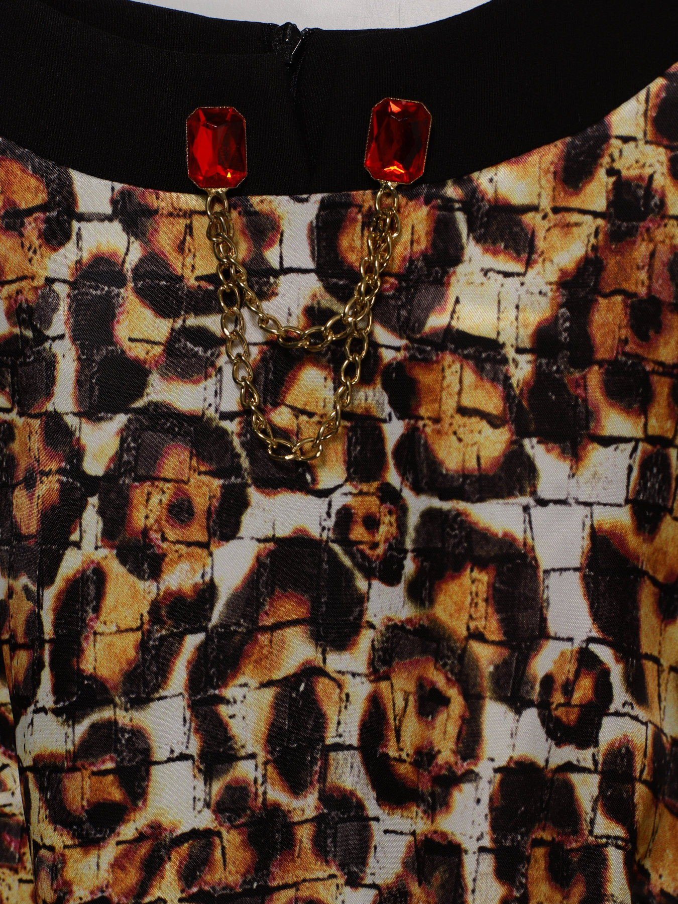 Платье мини Sassofono модель A201-SC-5913 ЧОРНИЙ Фото