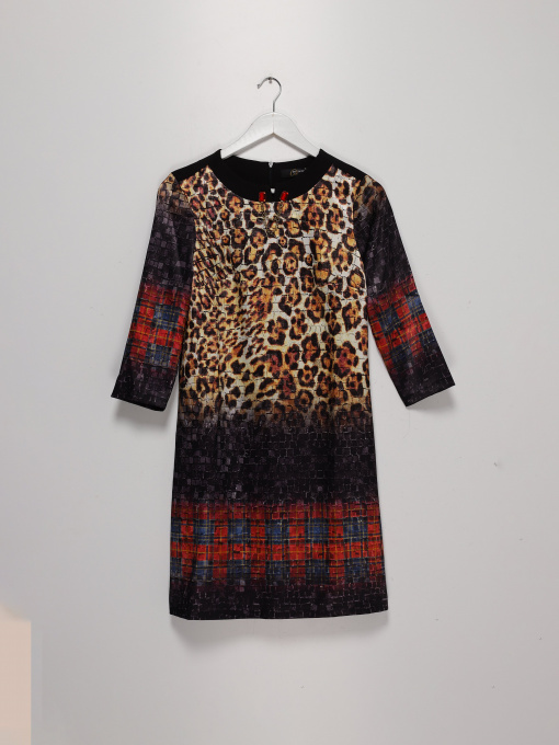 Платье мини Sassofono модель A201-SC-5913 ЧОРНИЙ Фото