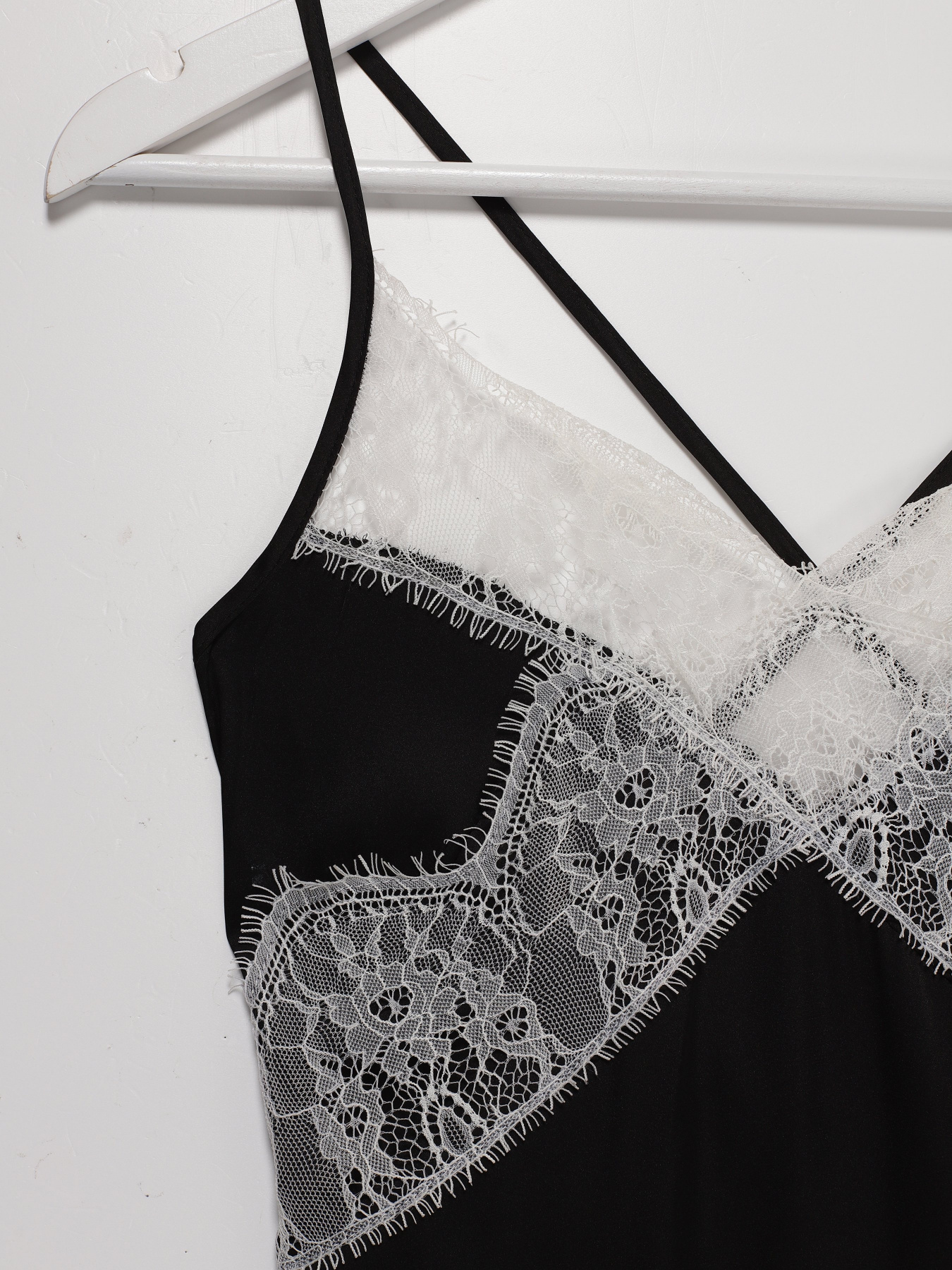 Майка Sassofono модель A202-SC-34466 Чорний-Молочний Фото