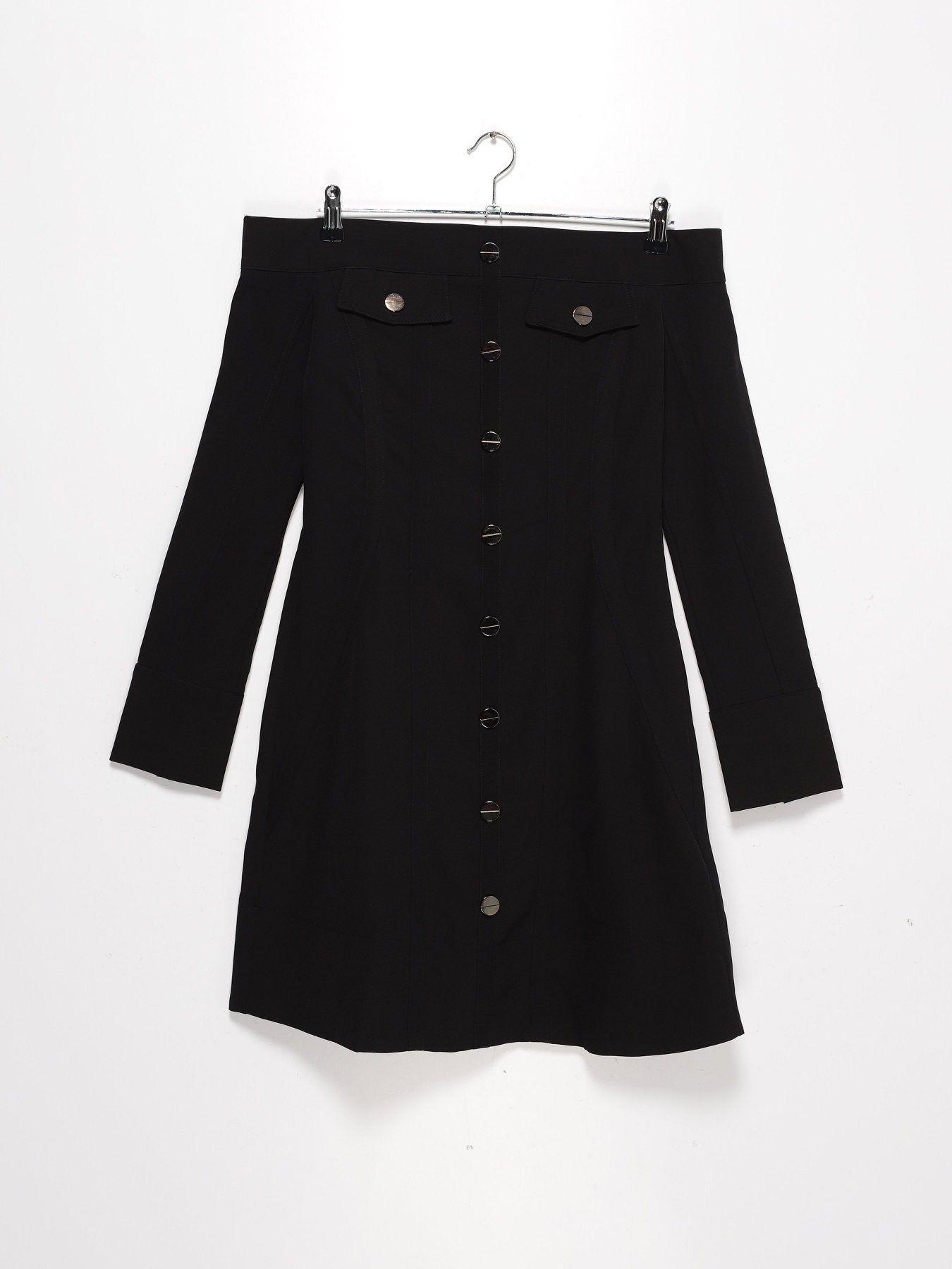 Платье мини Sassofono модель A202-SC-42797 ЧОРНИЙ Фото