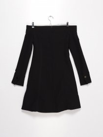 Платье мини Sassofono модель A202-SC-42797 ЧОРНИЙ Фото