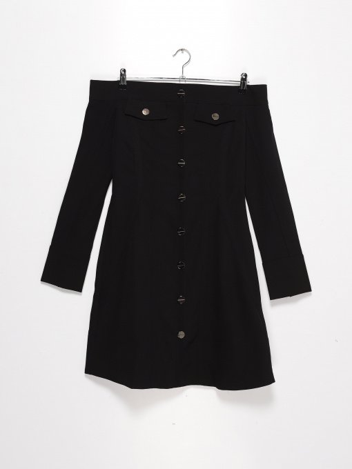 Сукня міні Sassofono модель A202-SC-42797 ЧОРНИЙ Фото