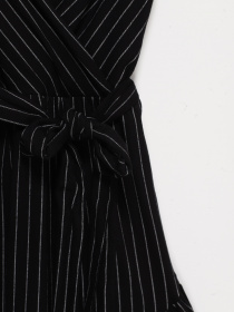 Сарафан Sassofono модель A202-SC-42959 Чорний-Молочний Фото