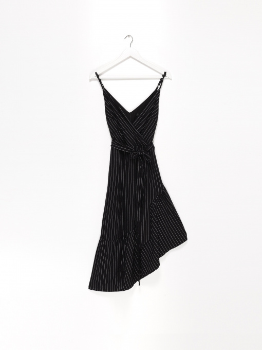 Сарафан Sassofono модель A202-SC-42959 Чорний-Молочний Фото