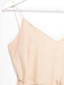 Сарафан Sassofono модель A202-SC-42971 Бежевий Фото