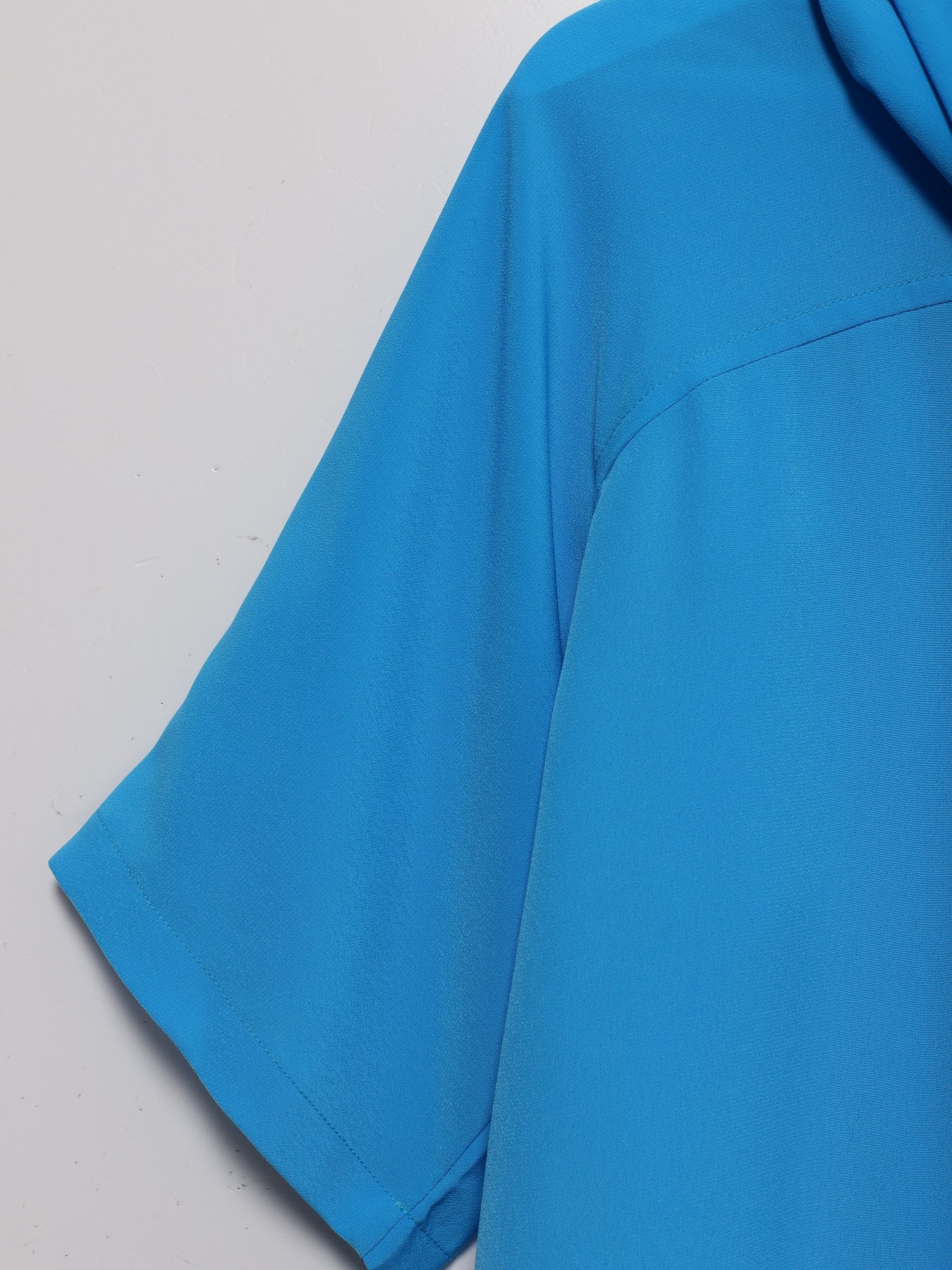 Блуза Sassofono модель A202-SC-907360-2 Бірюзовий Фото