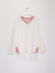 Блуза Sassofono модель A202-SF-201111-1 МОЛОЧНИЙ-1 Фото