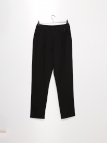 Классические штаны Sassofono модель A202-SF-204012 ЧОРНИЙ Фото